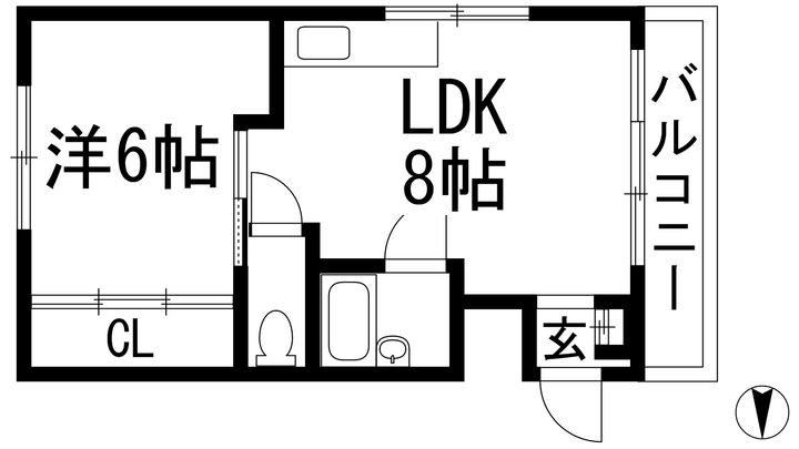 村路マンションの間取り