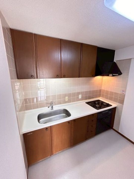 千葉県千葉市稲毛区園生町(マンション)の賃貸物件のキッチン