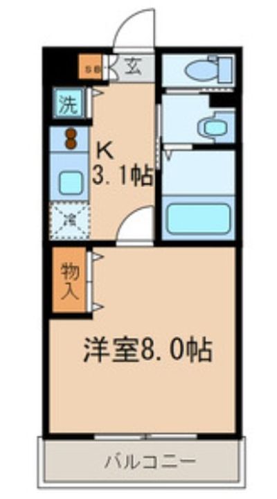東京都練馬区早宮2(マンション)の賃貸物件の間取り