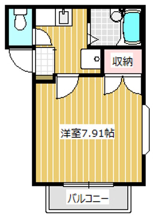 エルヴィーナ宮中Eの間取り