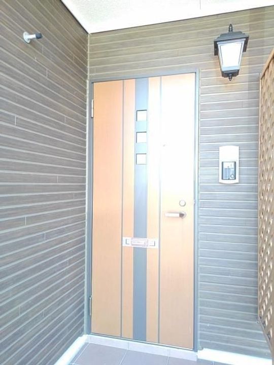 福島県福島市下鳥渡字新町(アパート)の賃貸物件の玄関