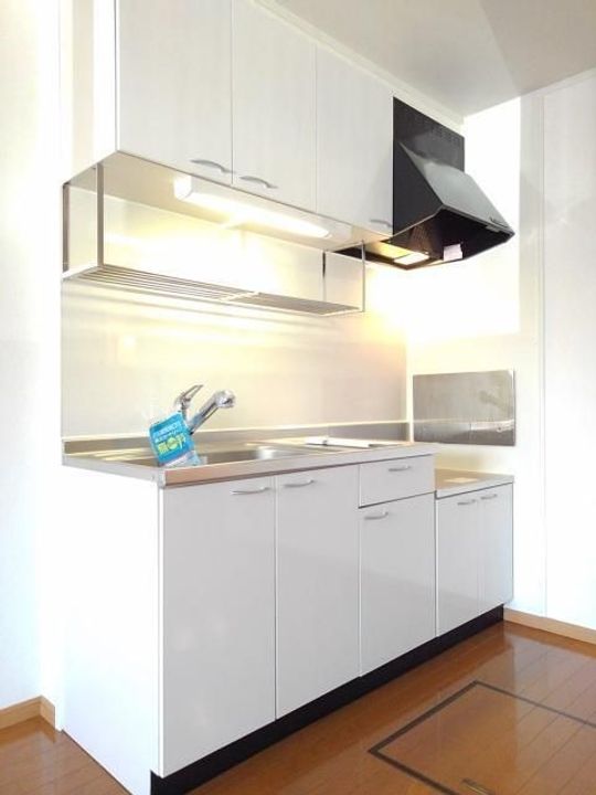 福島県福島市下鳥渡字新町(アパート)の賃貸物件のキッチン