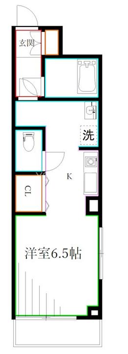 エルミタージュ下連雀の間取り
