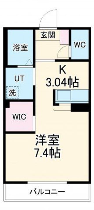 メゾン ラ フィーグの間取り