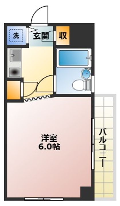 ハイムJの間取り