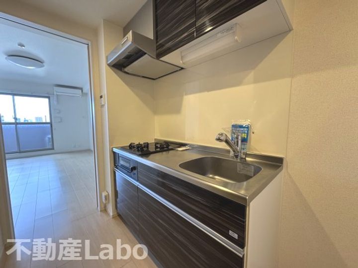 徳島県徳島市佐古六番町(マンション)の賃貸物件のキッチン