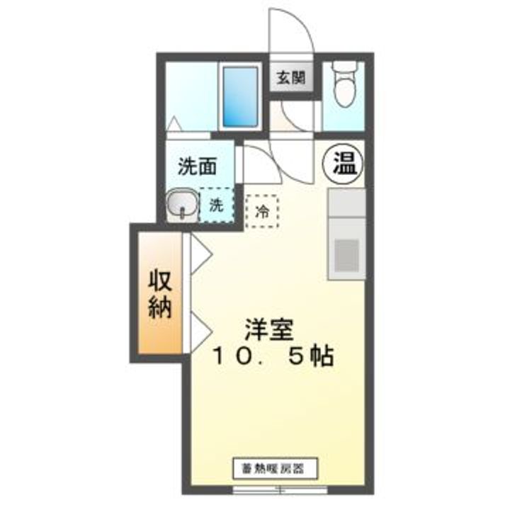 M86の間取り