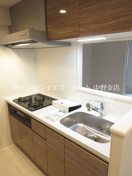 東京都中野区上高田2(マンション)の賃貸物件のキッチン