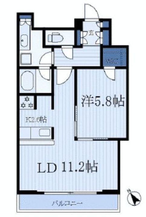 シティタワー池袋の間取り