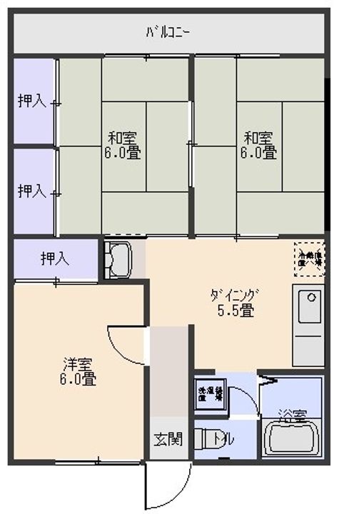 アムールIの間取り