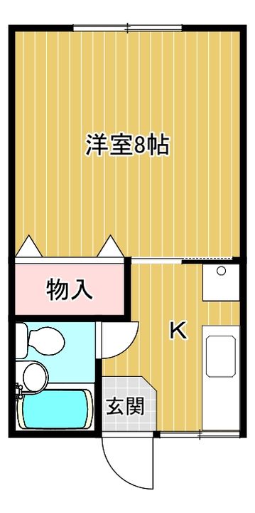 コーポチェリーの間取り