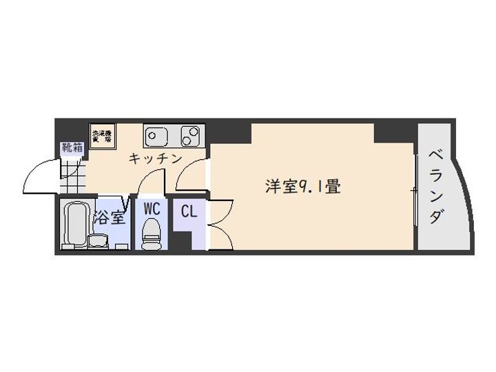ロイヤルパレス松原の間取り