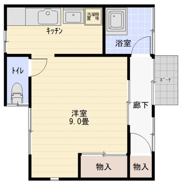 千葉県茂原市七渡(一戸建)の賃貸物件の間取り