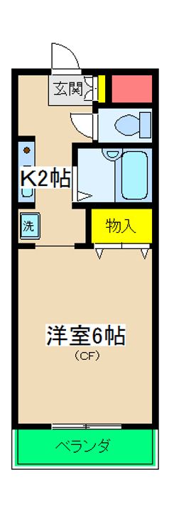 EXCELCOURT124の間取り