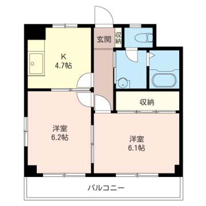セントラルカネコの間取り