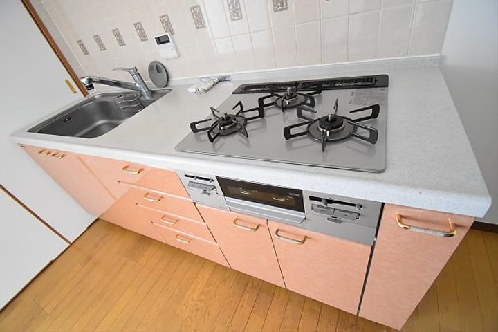 東京都調布市上石原1(マンション)の賃貸物件のキッチン
