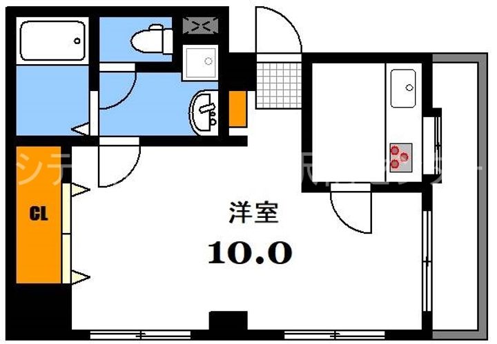 平岡ビルの間取り