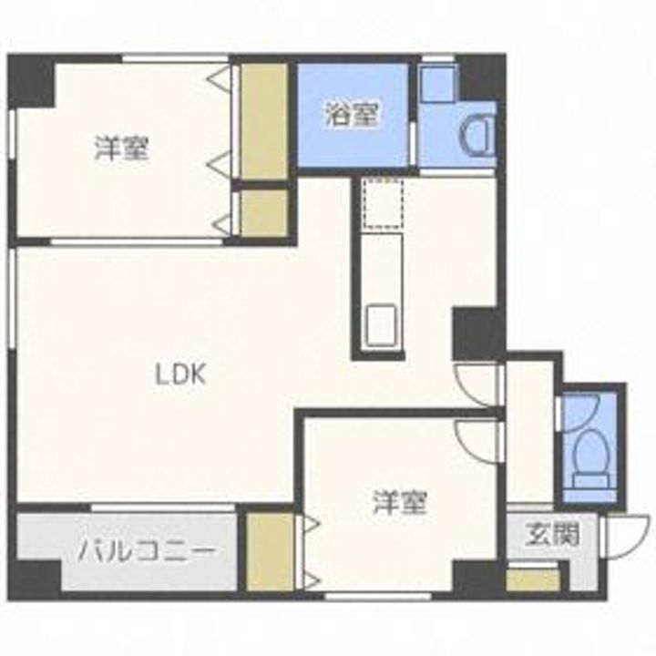 オリゾンテ麻生の間取り