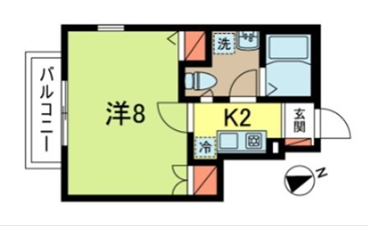 メゾン・イーリャSの間取り