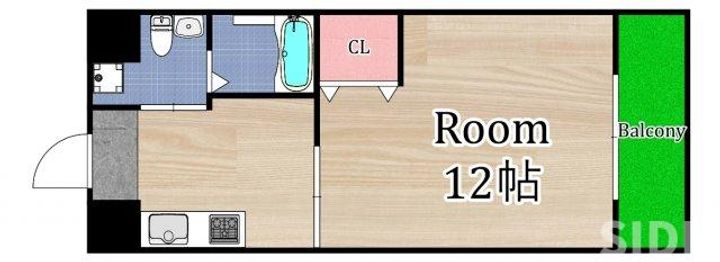 フェリス関目の間取り