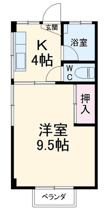 山和マンションの間取り