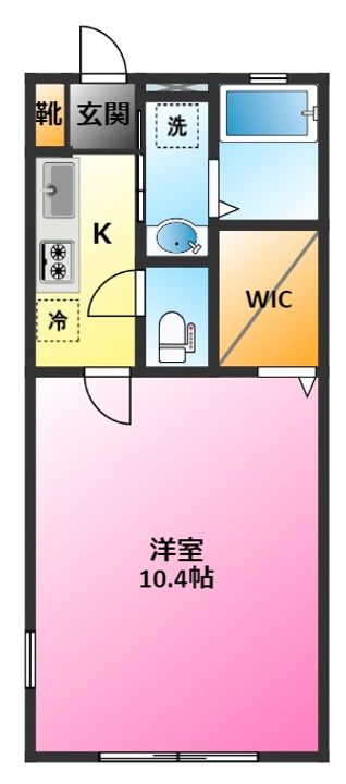エスポワールNの間取り