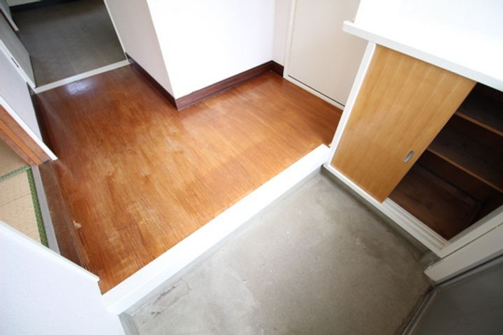 岡山県岡山市南区福富東2(一戸建)の賃貸物件の玄関