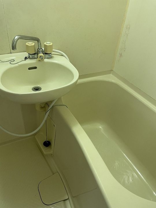 山口県下関市稗田北町(アパート)の賃貸物件の風呂