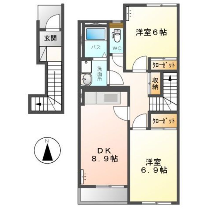 サンライズIIの間取り