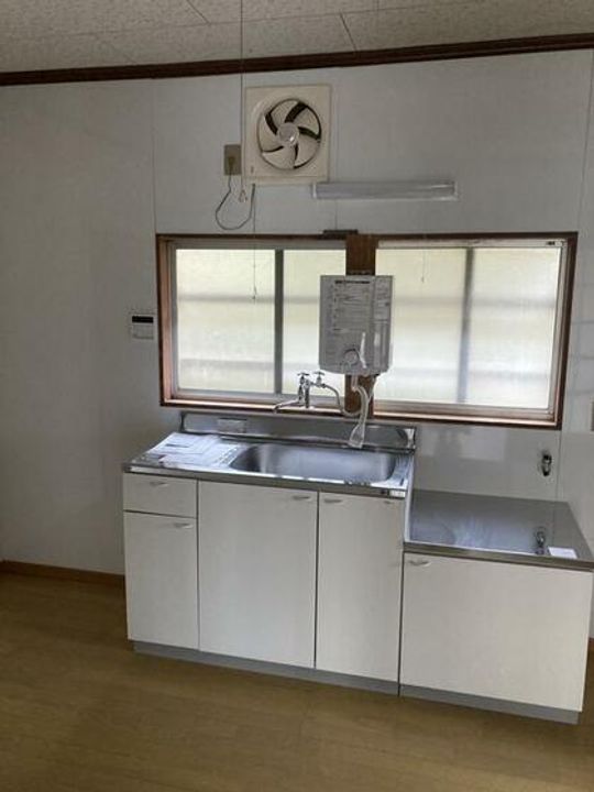 千葉県茂原市七渡(一戸建)の賃貸物件のキッチン