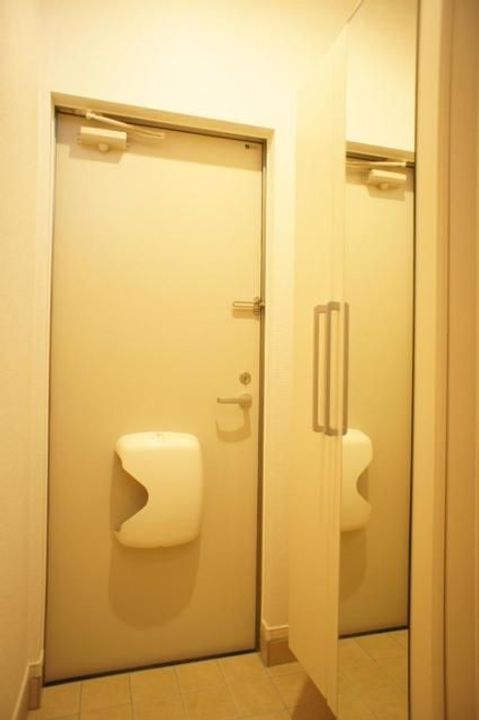 福島県いわき市平下神谷字本内(アパート)の賃貸物件の玄関