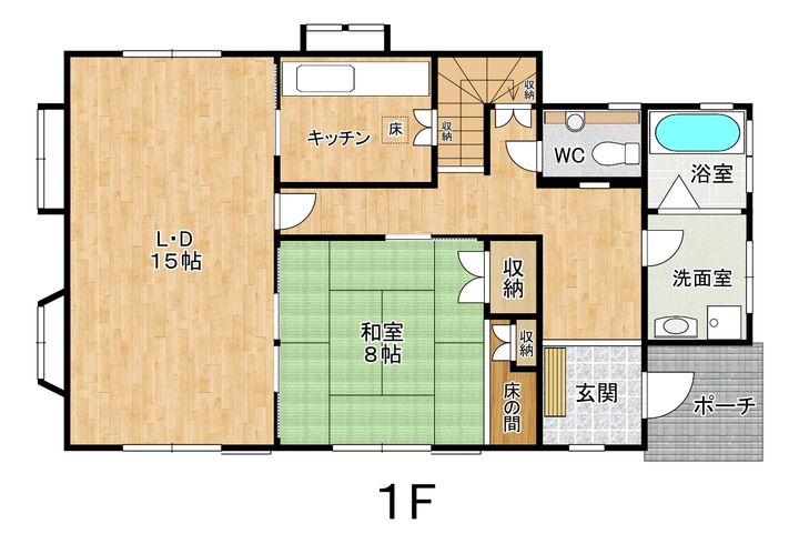 熊本県熊本市北区龍田1(一戸建)の賃貸物件のその他画像