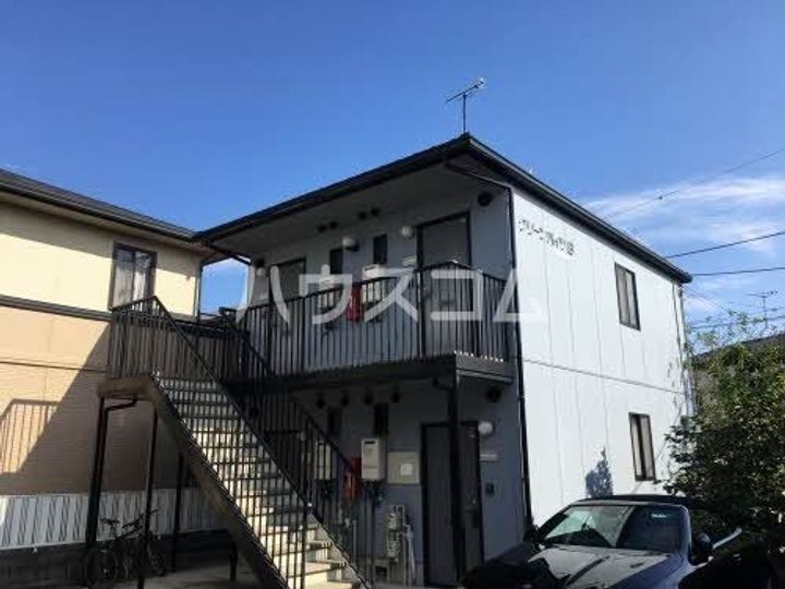 グリーンハイツBの外観