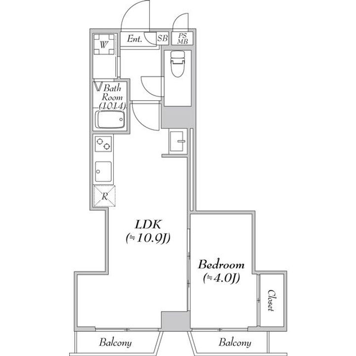 正栄プラザビルの間取り