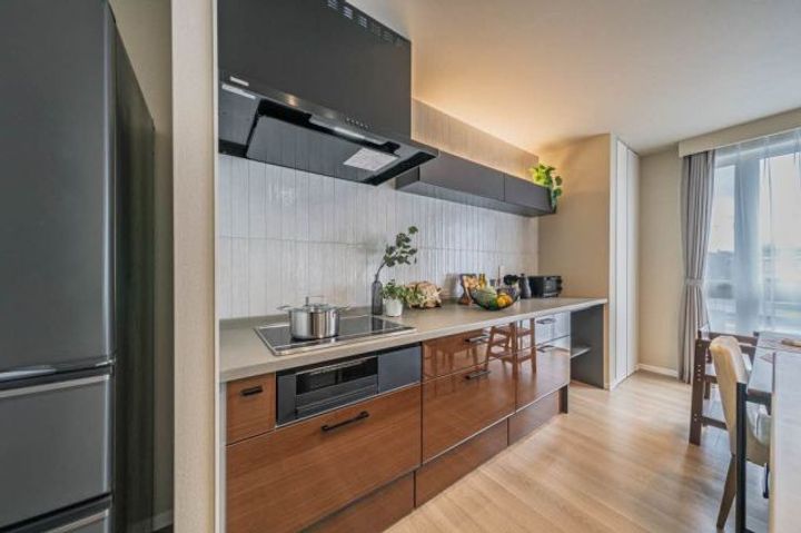 アトリエール北六番丁のキッチン