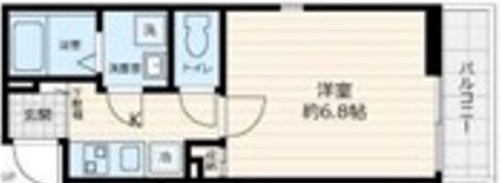 ヴィラ東高円寺の間取り