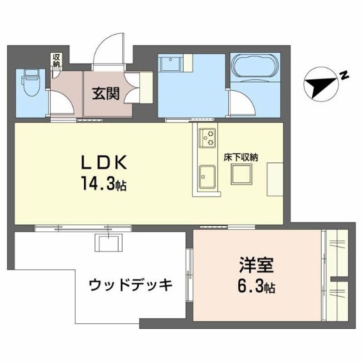 リオリエント加納本町の間取り