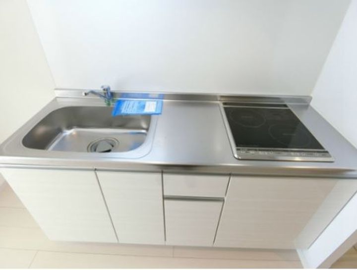 神奈川県川崎市中原区下小田中2(マンション)の賃貸物件のキッチン