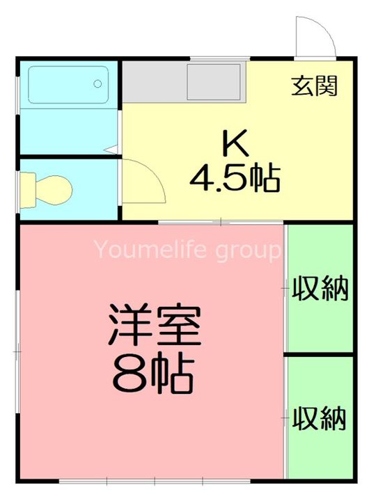 神奈川県足柄上郡大井町金子(マンション)の賃貸物件の間取り