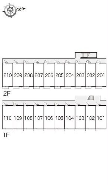 レオパレスエンゼルの地図