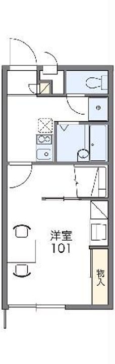 レオパレスエンゼルの間取り
