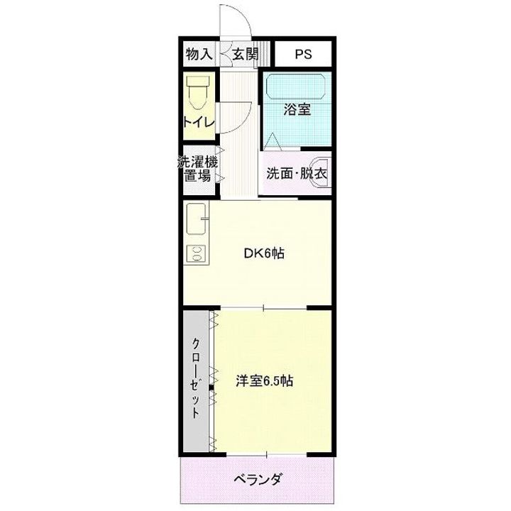 ヴィラージュ興南の間取り