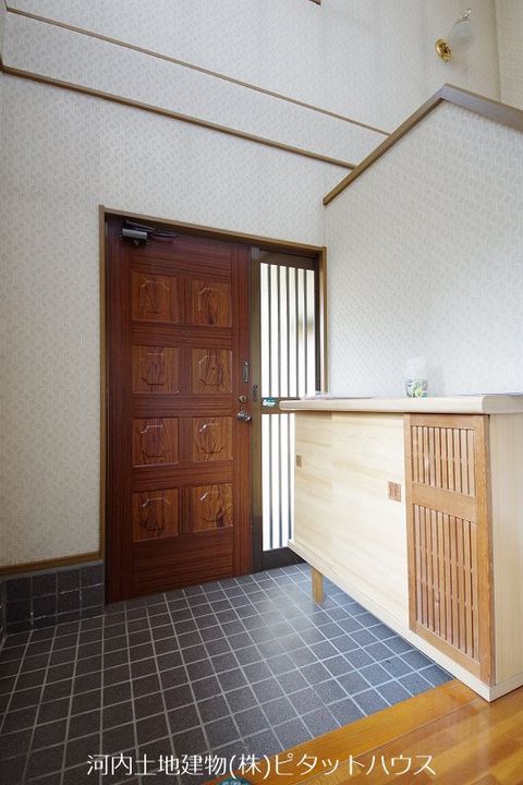 栃木県宇都宮市鶴田町(一戸建)の賃貸物件の玄関
