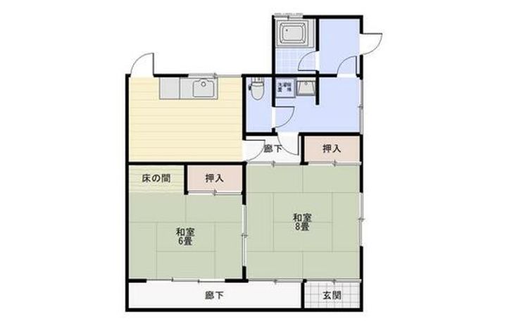 千葉県茂原市七渡(一戸建)の賃貸物件の間取り