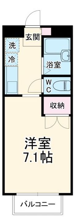 レッドロビンホシナの間取り