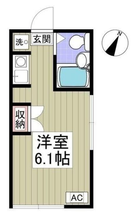 エクシード柿生の間取り