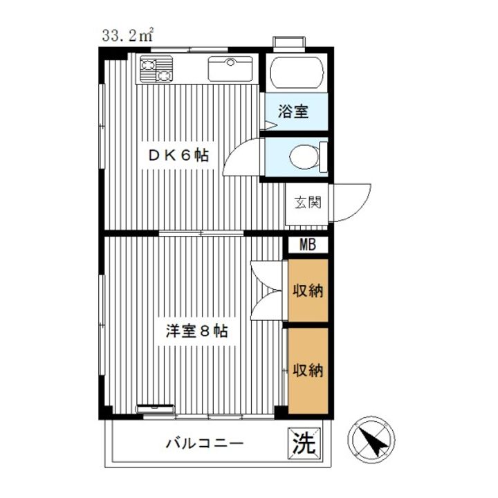 釣巻ビルの間取り