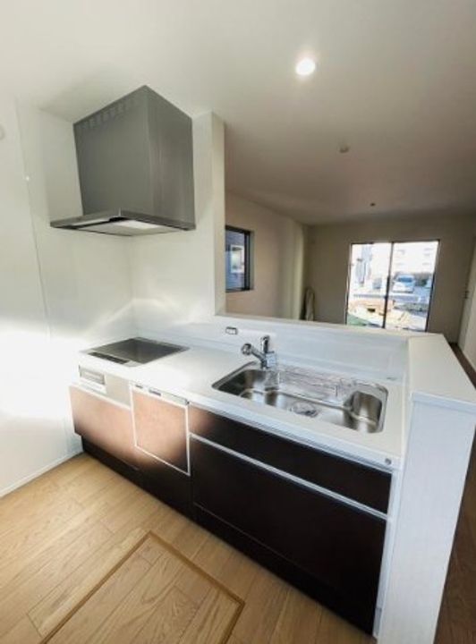 滋賀県栗東市小柿10(一戸建)の賃貸物件のキッチン