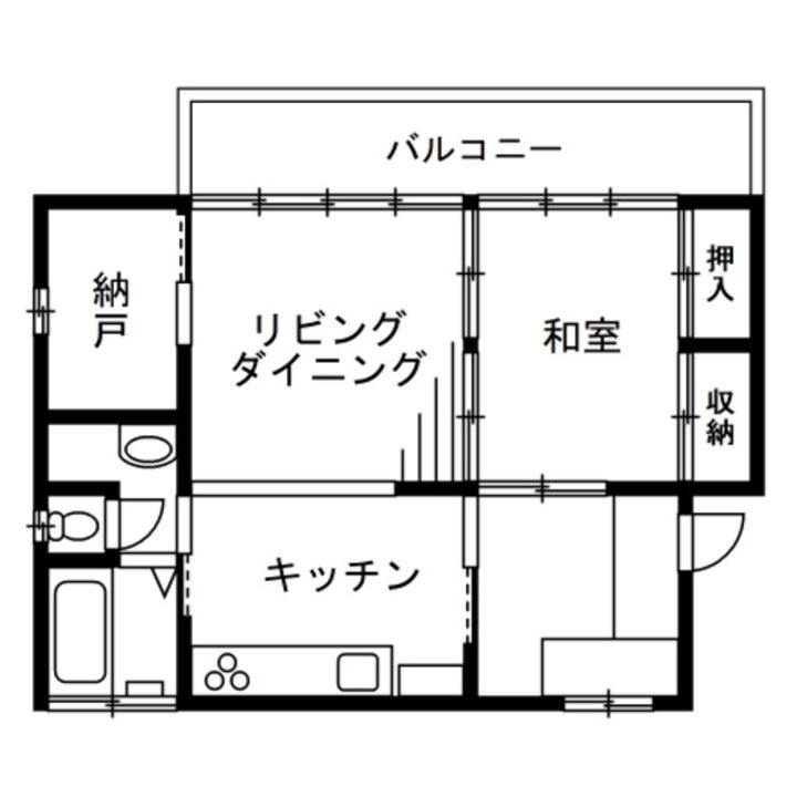 東京都町田市大蔵町(一戸建)の賃貸物件の間取り