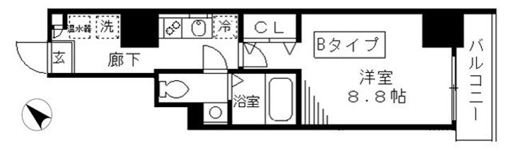 ラフィーネ日本橋の間取り